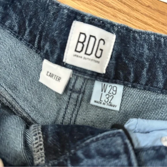 NWT BDG Urban Outfitters Carter Patchwork Loose Fit High Rise Jeans Size 29 - Picture 16 of 16